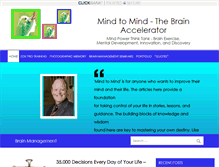Tablet Screenshot of mindtomind.com
